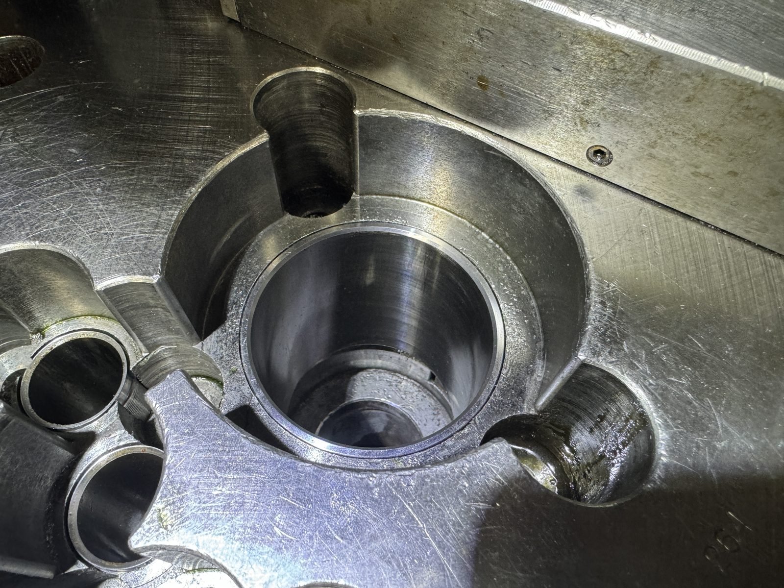 Turret sleeving job photo