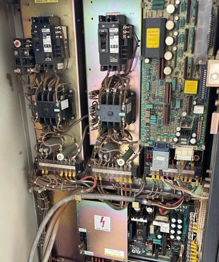 FANUC drive and control cabinet wiring