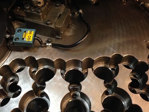 Complete Amada punch press overhaul in progress