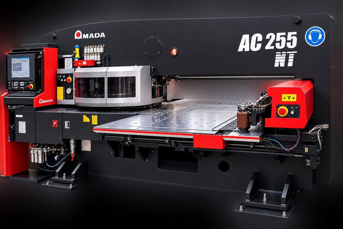 Amada AC-255NT CNC turret punch press