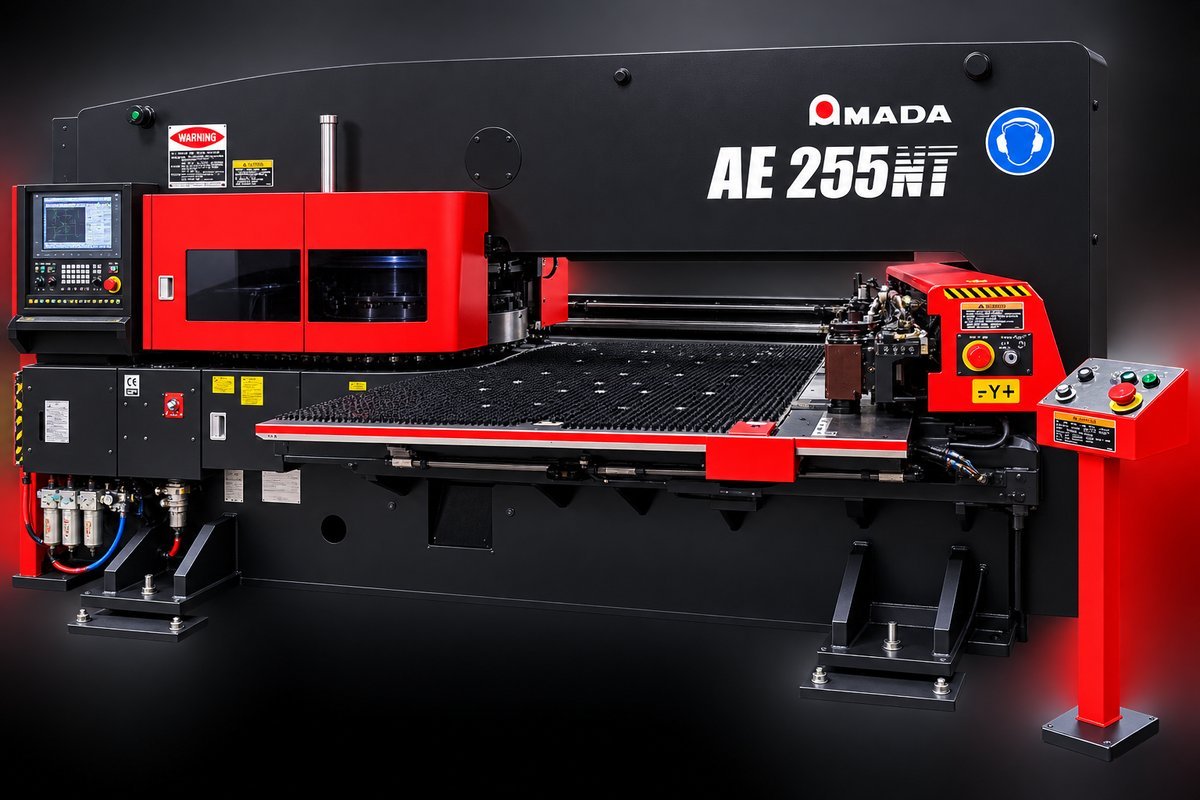 Amada AE-255NT CNC turret punch press
