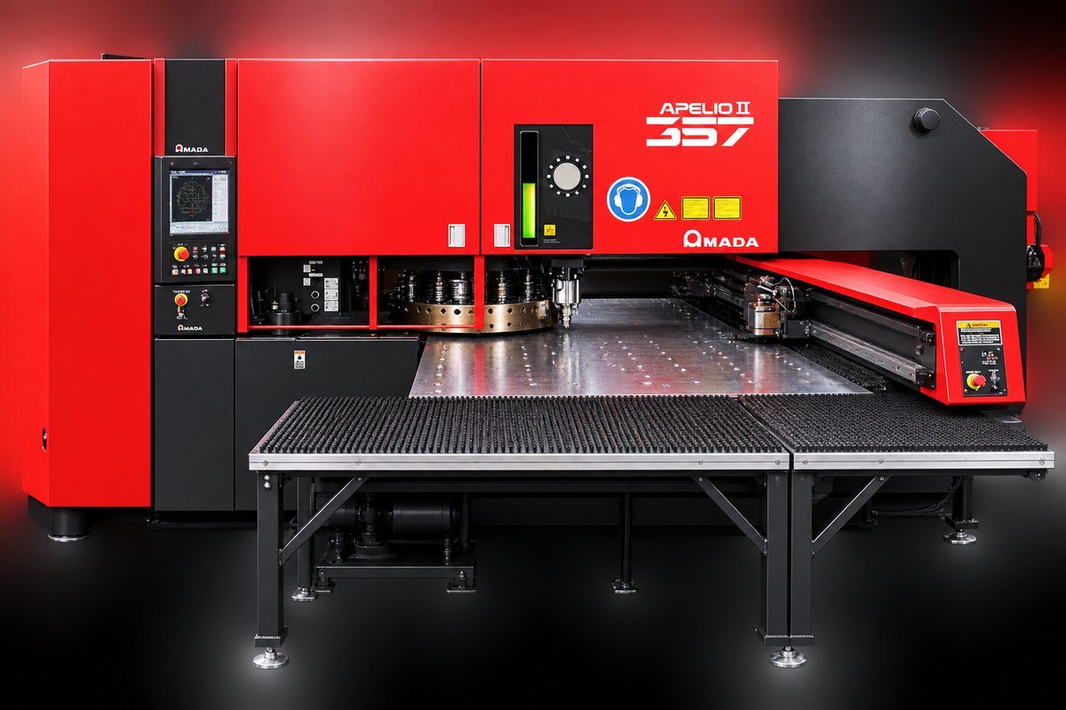 Amada APELIO II 357 CNC turret punch press