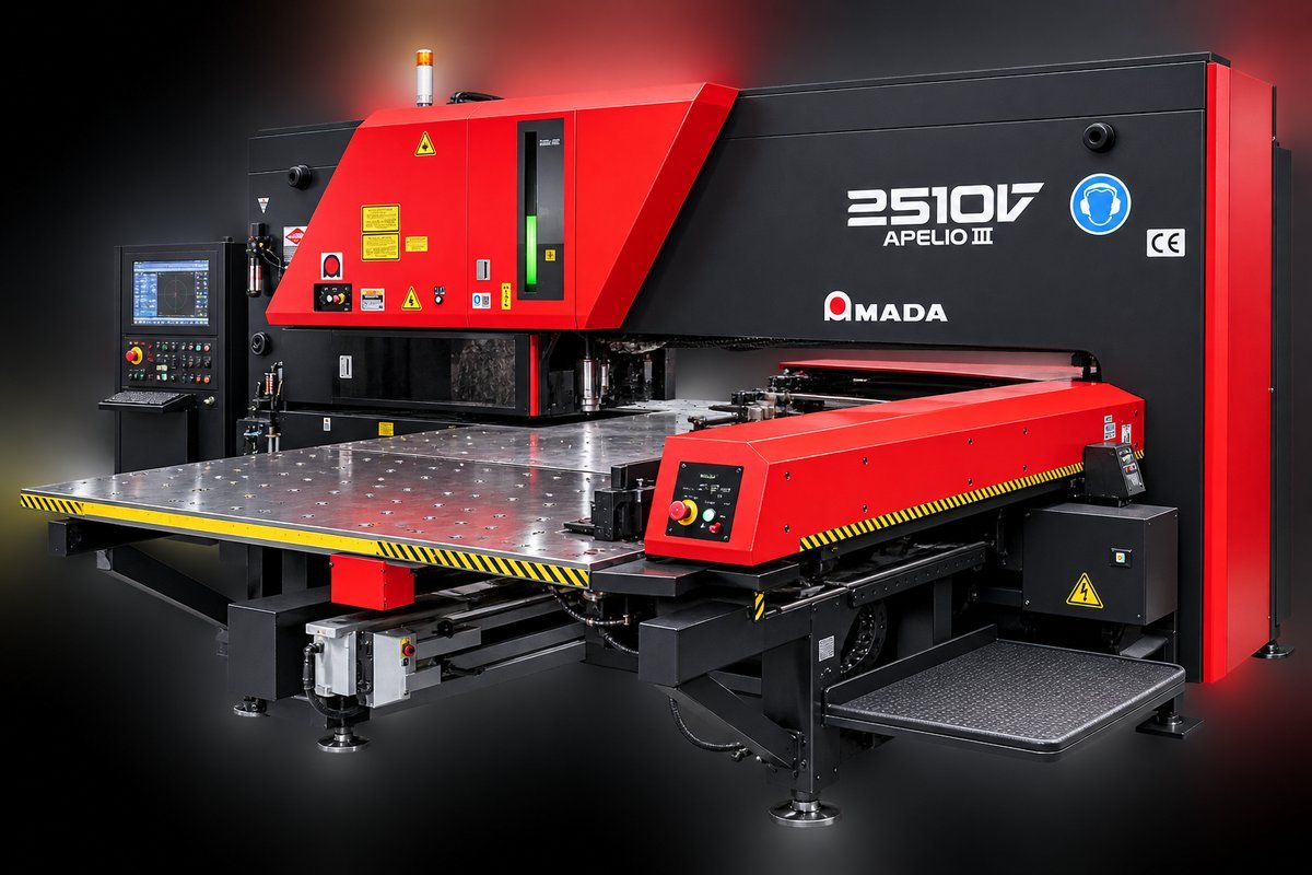 Amada APELIO III 2510V CNC turret punch press