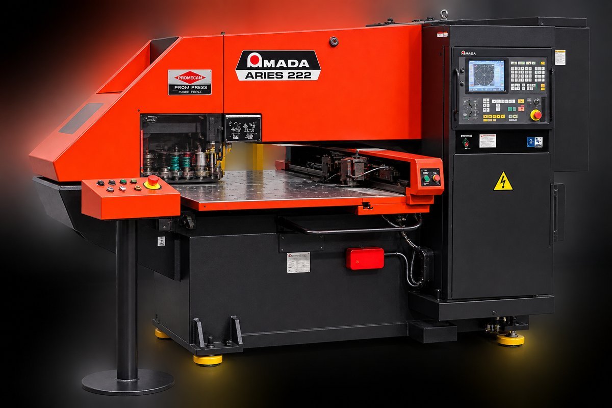 Amada ARIES-222 CNC turret punch press