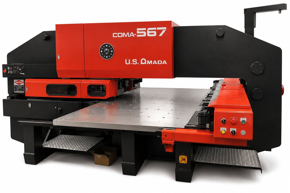 Amada COMA-567 CNC turret punch press