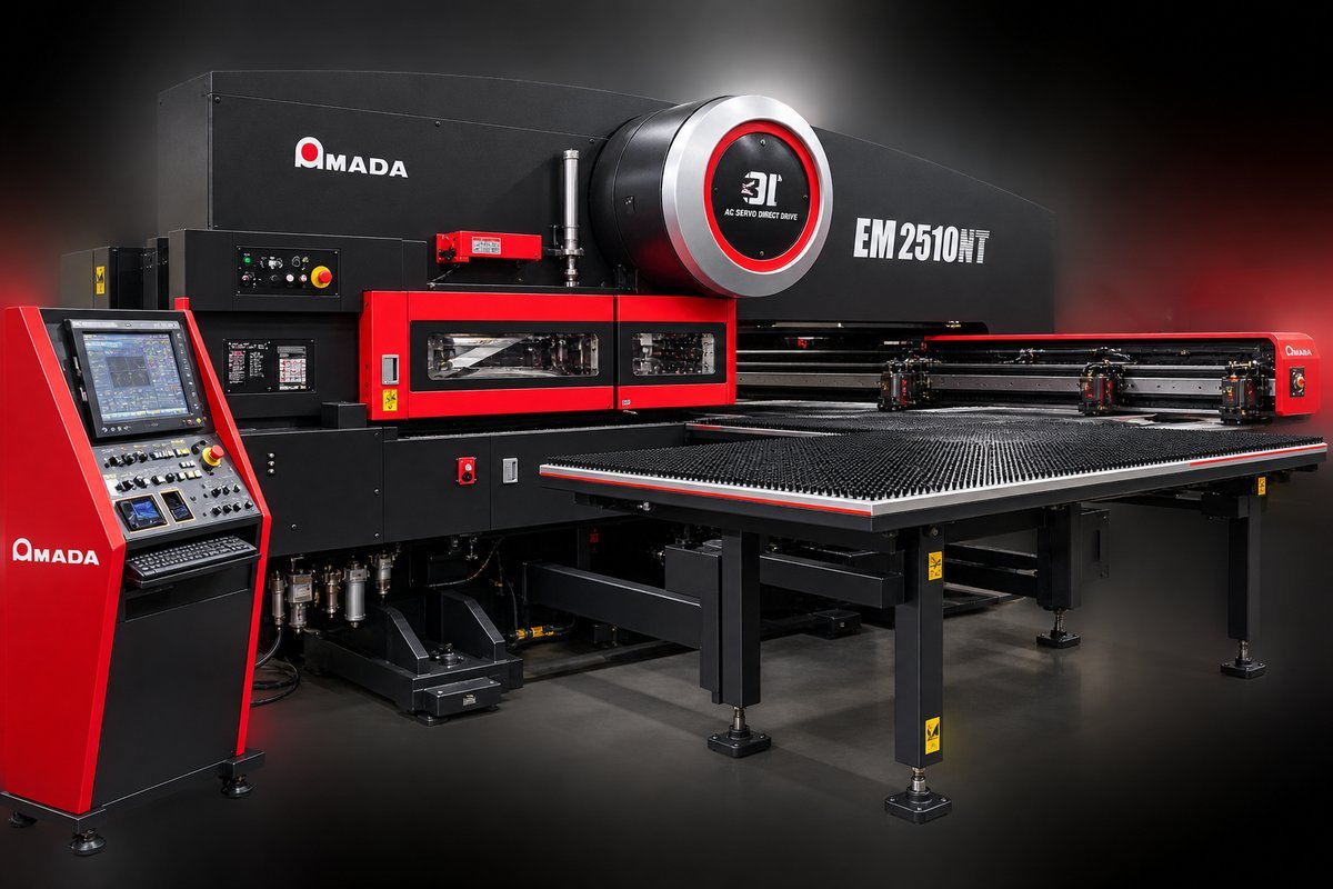 Amada EM-2510NT CNC turret punch press