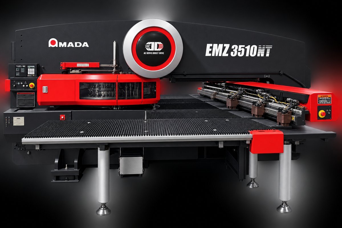 Amada EMZ-3510NT CNC turret punch press