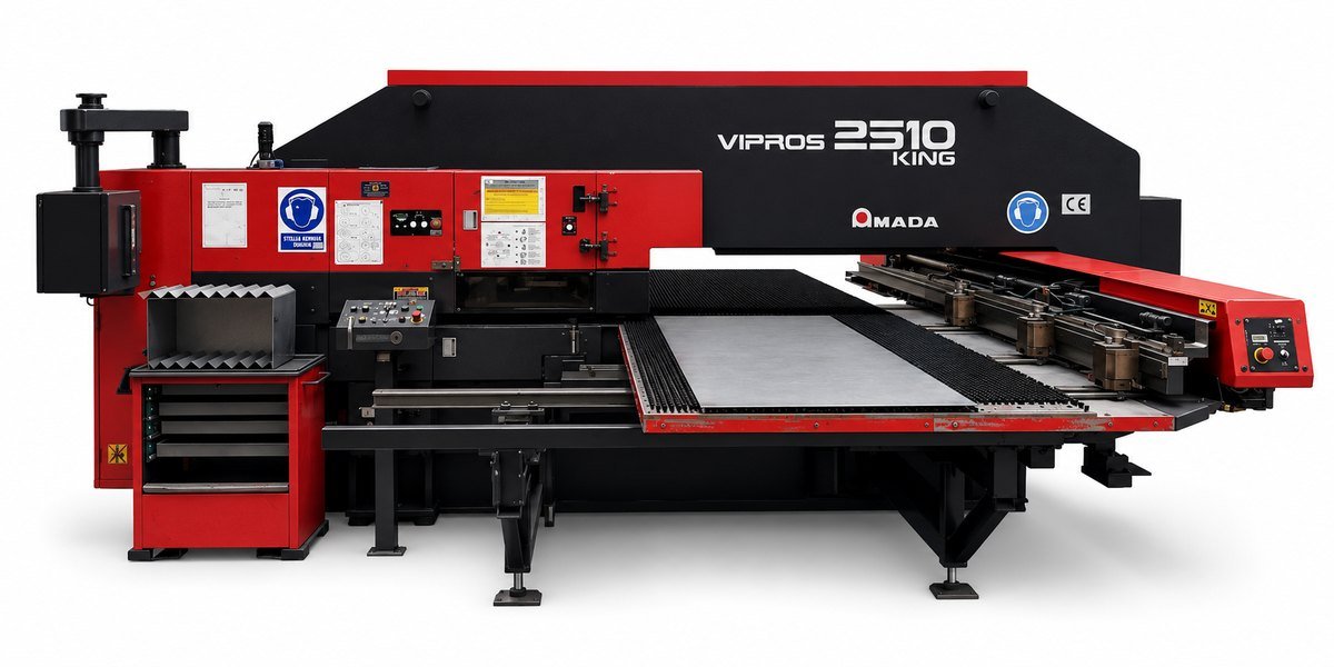 Amada VIPROS-2510 King CNC turret punch press