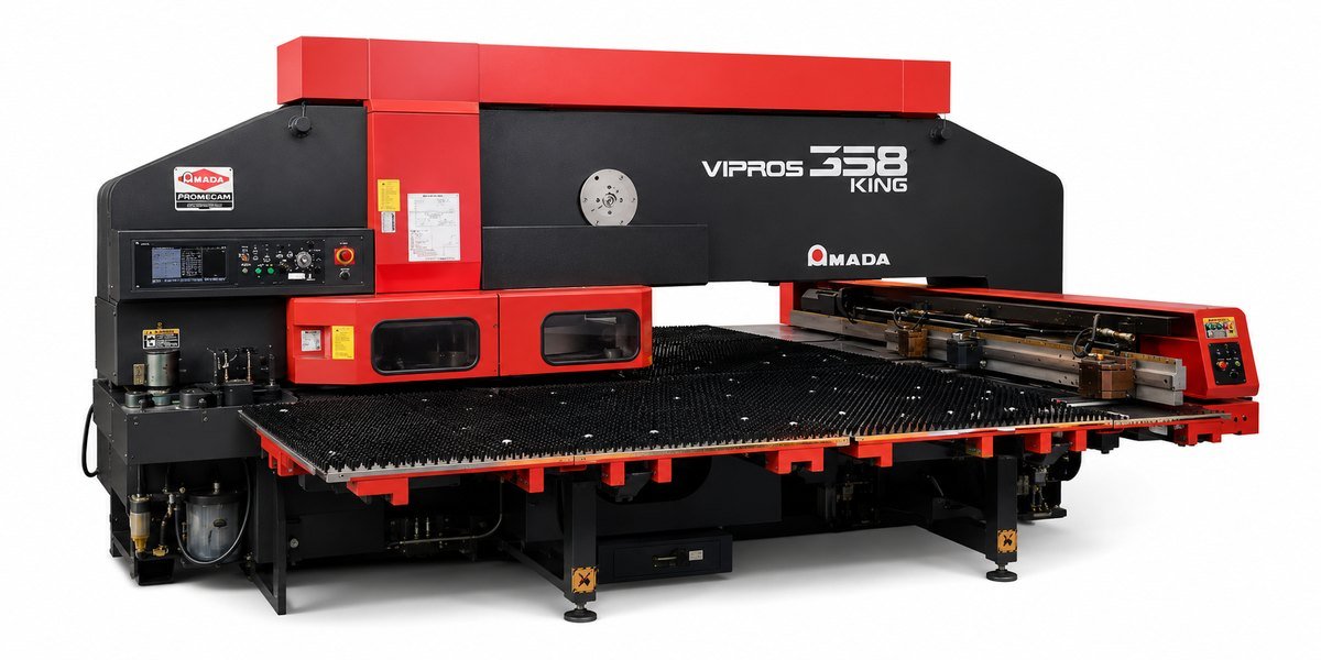 Amada VIPROS-358 King CNC turret punch press