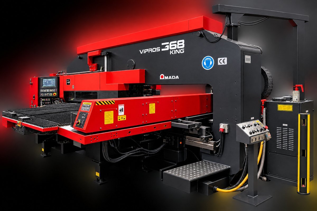 Amada VIPROS-368 King CNC turret punch press